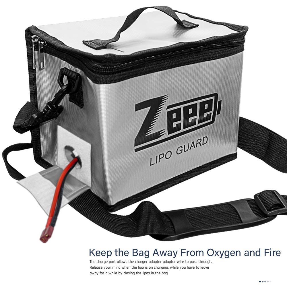 Zeee Lipo Battery Safe Bag 215 - đánh giá và giá Fpv Drone Bag