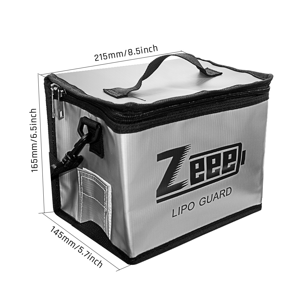 Zeee Lipo Battery Safe Bag 215 - đánh giá và giá Fpv Drone Bag