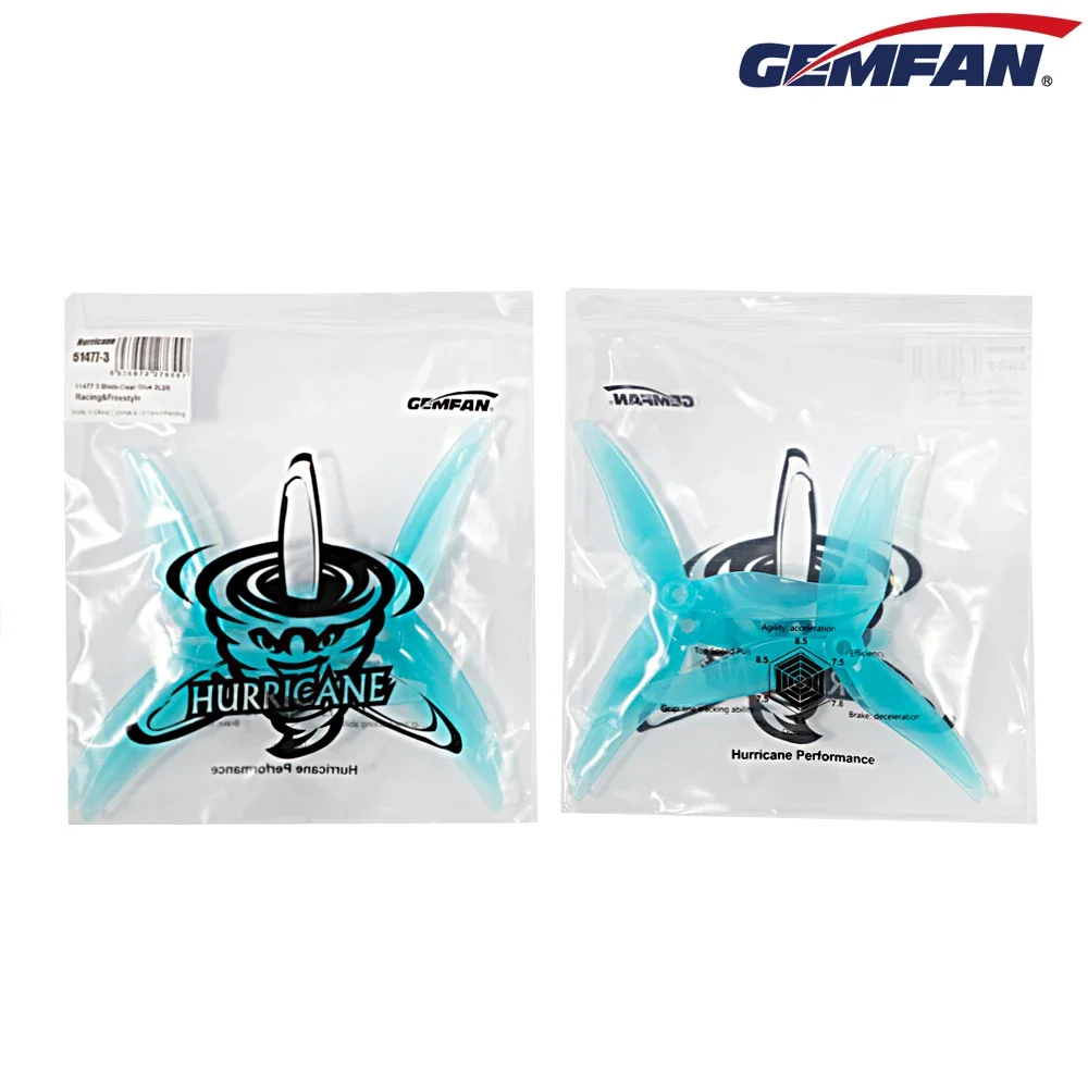 10Pairs (10CW + 10CCW) Gemfan  - đánh giá và giá Fpv Drone Propeller