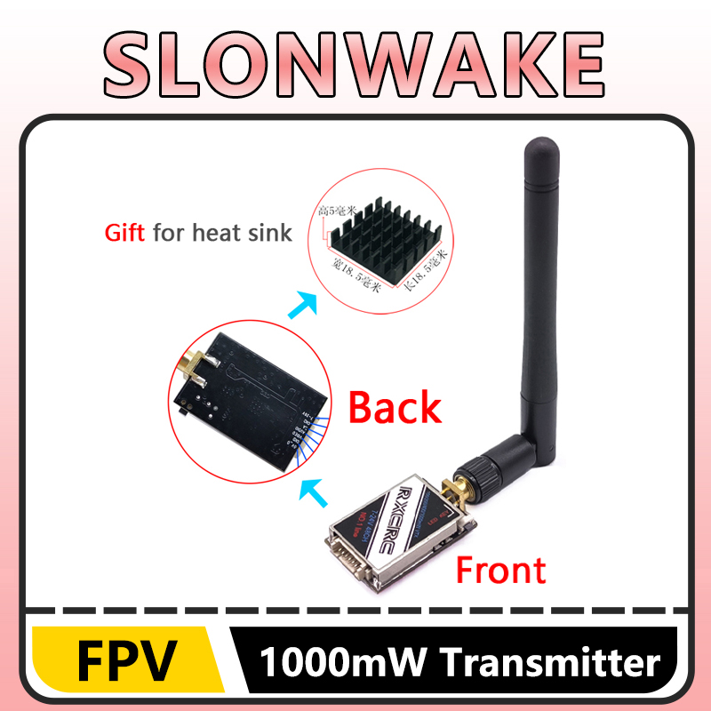 SLONWAKE  5.8G 48CH 1W VTX 100 - đánh giá và giá Fpv Drone Camera