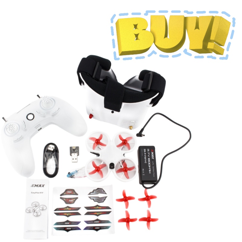 EMAX EZ Pilot 82MM Mini 5.8G I - đánh giá và giá Fpv Drone Goggles