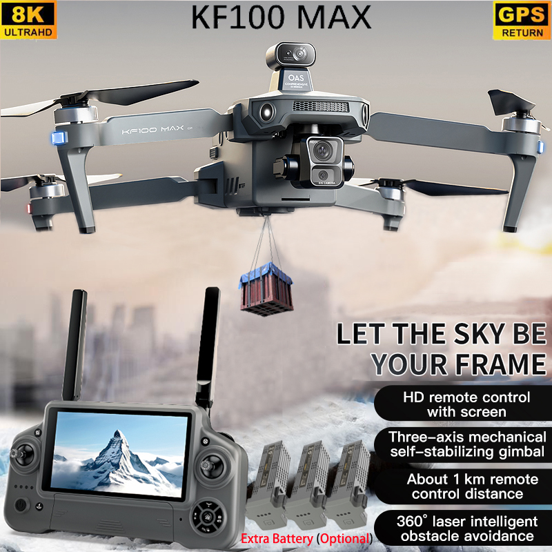 KF100 MAX GPS Drone 4K Camera  - đánh giá và giá Fpv Drone Charger
