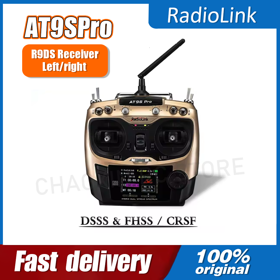 Radiolink AT9SPro 12CH 2.4G DS - đánh giá và giá Fpv Drone Battery