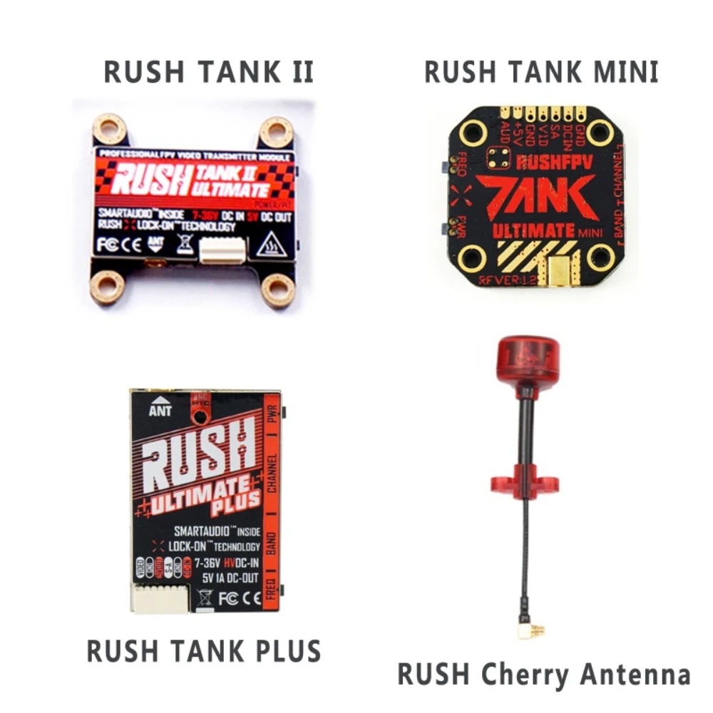 RUSH TANK Ultimate II/Mini/ PL - đánh giá và giá Fpv Drone Antenna