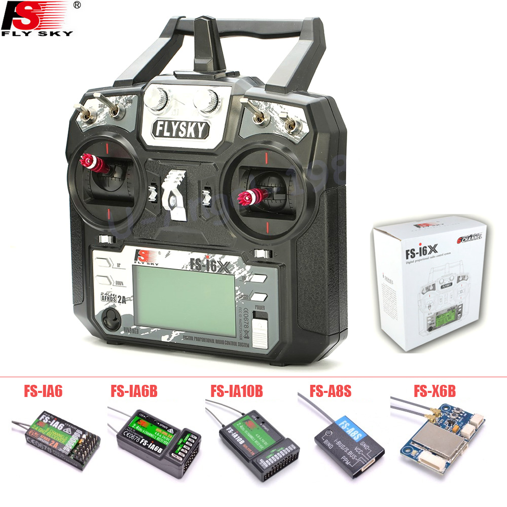 FLYSKY FS-i6X FS i6X 10CH 2.4G - đánh giá và giá Fpv Drone Flight Controller