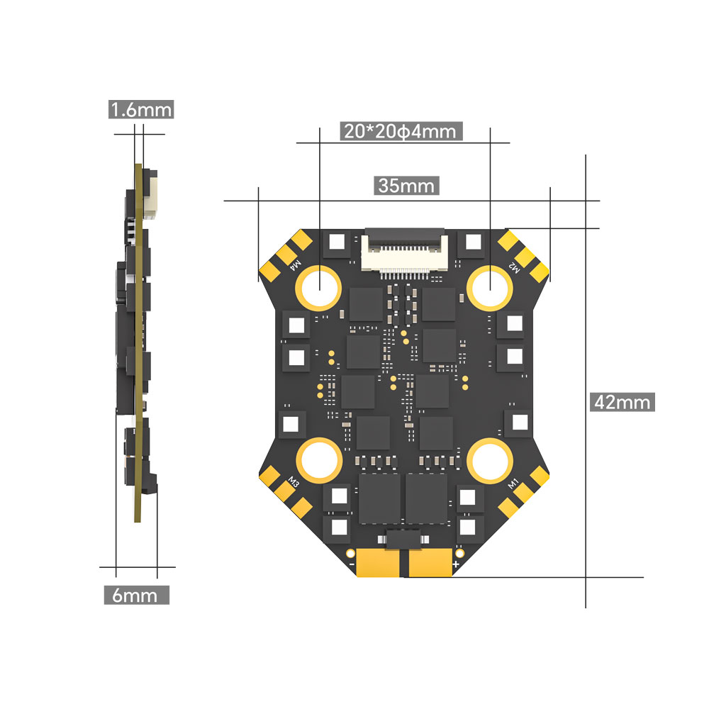 iFlight Borg F7 Mini Stack Fli - đánh giá và giá Fpv Drone Esc